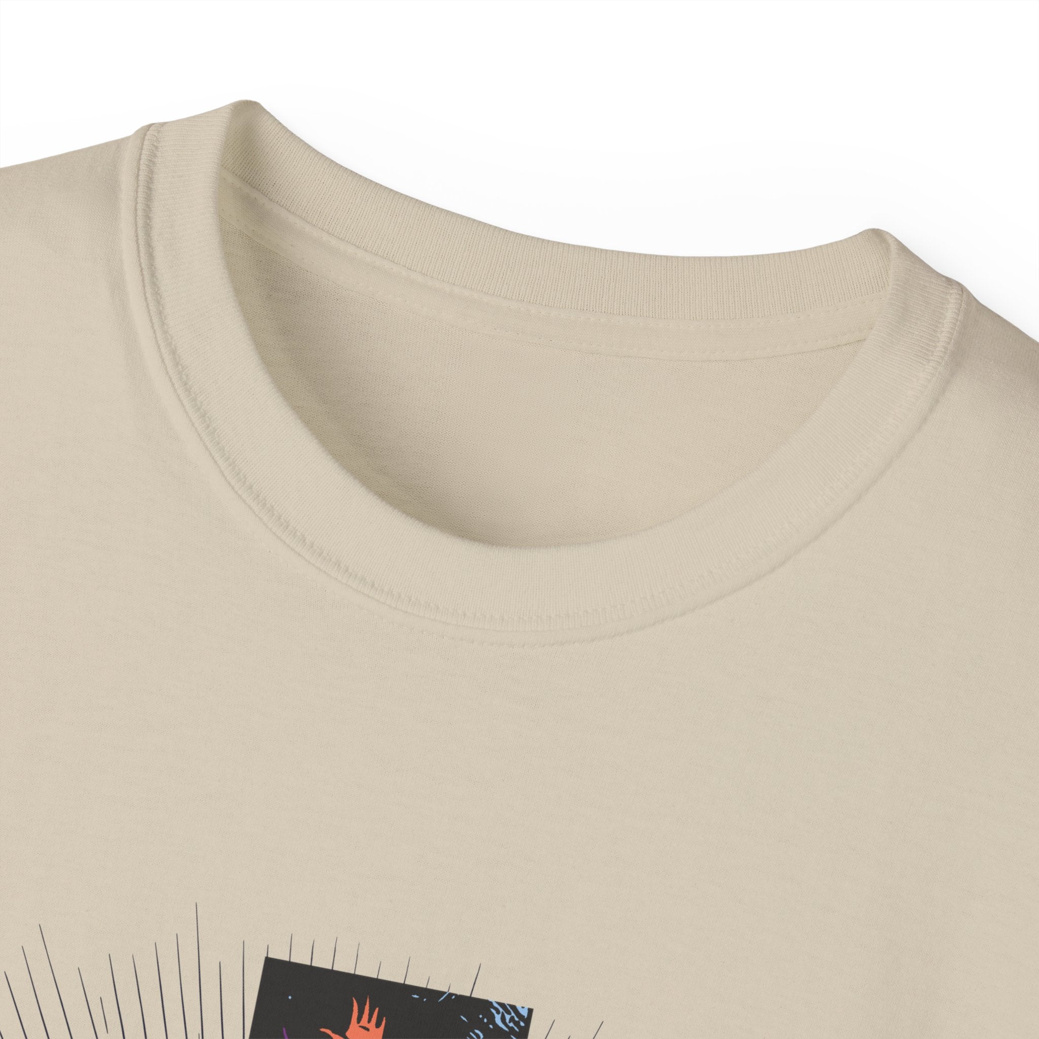Space Warrior - Unisex Cotton Tee (Front) - Damned Threads